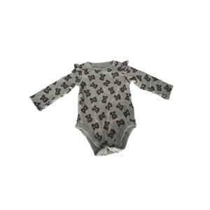 Garanimals Baby Girls Teddy Bear Long Sleeve One Piece Bodysuit Size 18 Months